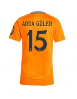 Real Madrid Arda Guler #15 Venkovní Dres pro Dámské 2024-25 Krátký Rukáv